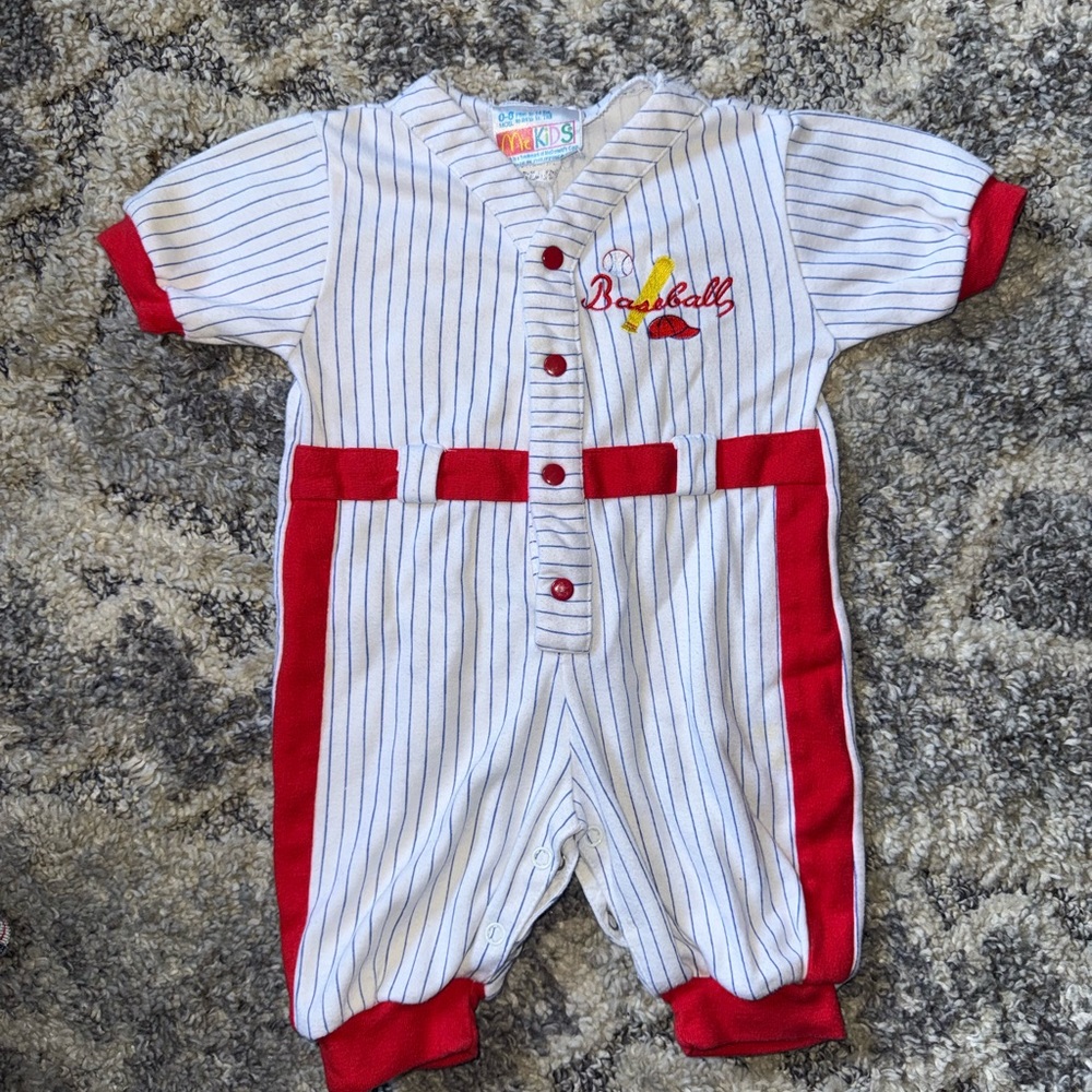 Vintage 90s McKids Baseball Bodysuit